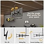 Mount-It! Dual TV Ceiling Mount for 34" to 60" TVs, Holds Up to 88 lbs. per Screen, Black (MI-522S)~#|#~sp325322206_sc7