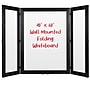 Excello Brands Magnetic Dry Erase Whiteboard, 40" x 60", Black (DEB-4060-BLK)~#|#~sp325325209_sc7
