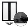 Excello Brands Magnetic Dry Erase Whiteboard, 40" x 60", Black (DEB-4060-BLK)~#|#~sp325325212_sc7