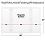 Excello Brands Magnetic Dry Erase Whiteboard, 40" x 60", White (DEB-4060-WHT)~#|#~sp325325404_sc7