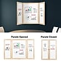 Excello Brands Magnetic Dry Erase Whiteboard, 40" x 60", Natural (DEB-4060-NAT)~#|#~sp325325436_sc7