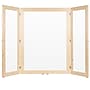 Excello Brands Magnetic Dry Erase Whiteboard, 40" x 60", Natural (DEB-4060-NAT)~#|#~sp325325448_sc7