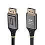 StarTech DisplayPort 2.1 to DisplayPort 2.1 Adapter Cable, Male-to-Male, Black (DP21V-10F-DP54-CABLE)~#|#~sp325327147_sc7