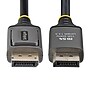 StarTech DisplayPort 2.1 to DisplayPort 2.1 Adapter Cable, Male-to-Male, Black (DP21V-10F-DP54-CABLE)~#|#~sp325327151_sc7