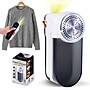 True & Tidy LED Turbo Fabric Shaver with LED Headlight and Display, White (FS1 WHITE)~#|#~sp325385378_sc7