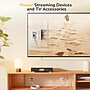 Mount-It! In-Wall Cable Management Kit with 2 Power Outlets, USB-A, USB-C & Power Input Module, White (MI-7289)~#|#~sp325385417_sc7