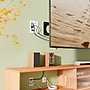 Mount-It! In-Wall Cable Management Kit with 2 Power Outlets, USB-A, USB-C & Power Input Module, White (MI-7289)~#|#~sp325385419_sc7