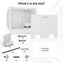 Mount-It! Small In-Wall Media Box for Streaming Devices, Routers & AV Equipment, White (MI-20852)~#|#~sp325385758_sc7