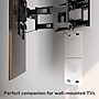Mount-It! Large In-Wall Media Box for Streaming Devices, Routers & AV Equipment, White (MI-20853)~#|#~sp325385795_sc7