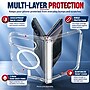 SaharaCase Clear MagSafe-Compatible Hinge Case & ZeroDamage Tempered Glass for iPhone Duo, Clear (CP01227)~#|#~sp325385845_sc7