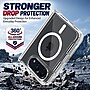 SaharaCase Clear MagSafe-Compatible Hinge Case & ZeroDamage Tempered Glass for iPhone Duo, Clear (CP01227)~#|#~sp325385847_sc7