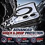 SaharaCase Matte MagSafe-Compatible Case for iPhone Duo, Shock Absorbing, Black (CP01224)~#|#~sp325389887_sc7