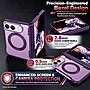 SaharaCase Matte MagSafe-Compatible Case for iPhone Duo, Shock Absorbing, Purple (CP01226)~#|#~sp325389898_sc7