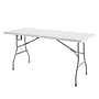 Regency Trestle 60" x 29" Heavy Duty Plastic Folding Table, White (TBM6029WH)~#|#~sp325564774_sc7