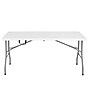 Regency Trestle 60" x 29" Heavy Duty Plastic Folding Table, White (TBM6029WH)~#|#~sp325564777_sc7