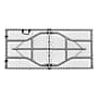 Regency Trestle 60" x 29" Heavy Duty Plastic Folding Table, White (TBM6029WH)~#|#~sp325564779_sc7