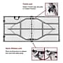 Regency Trestle 60" x 29" Heavy Duty Plastic Folding Table, White (TBM6029WH)~#|#~sp325564781_sc7