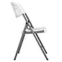 Regency Trestle 72" x 29" Heavy Duty Plastic Folding Table and 6 Chairs, White (TBM7229WH42WH)~#|#~sp325564823_sc7