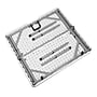 Regency Trestle Series 34" Heavy Duty Square Folding Table, White (TBM3434WH)~#|#~sp325564856_sc7
