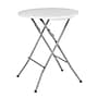 Regency Trestle Series 24" Heavy Duty Round Folding Table, White (TBM24RNDWH)~#|#~sp325564862_sc7
