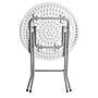 Regency Trestle Series 24" Heavy Duty Round Folding Table, White (TBM24RNDWH)~#|#~sp325564866_sc7