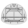 Regency Trestle 48" Heavy Duty Round Folding Table, White (TBM48RNDWH)~#|#~sp325564878_sc7