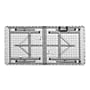Regency Trestle Series 48" x 24" Heavy Duty Plastic Folding Table, White (TBM4824WH)~#|#~sp325564892_sc7