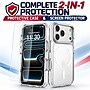 SaharaCase Clear MagSafe-Compatible Case with Aluminum Stand & ZeroDamage Tempered Glass for iPhone 18 Pro Max, Clear (CP01205)~#|#~sp325564973_sc7