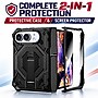 SaharaCase Heavy-Duty MagSafe-Compatible Kickstand Case & Screen Protector for iPhone Duo, Black (CP01223)~#|#~sp325565110_sc7