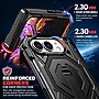 SaharaCase Heavy-Duty MagSafe-Compatible Kickstand Case & Screen Protector for iPhone Duo, Black (CP01223)~#|#~sp325565114_sc7