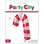Party City 37" Candy Cane Foil Balloon, Red/White (AM60050717-P)~#|#~sp326072495_sc7