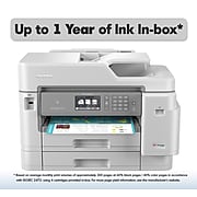 Brother MFC-J5945DW INKvestment Tank Color Inkjet All-in-One Printer with Up to 1-Year of Ink In-box
