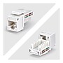 StarTech Cat6 Keystone Jack RJ45 UTP Ethernet Wall Jack, 90-Deg 110 Punch Down, 24/Pack (C6KEY110WHE24PK)~#|#~sp326388306_sc7