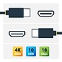 StarTech 6 ft. HDMI Cable, Male-to-Male, Black (HDMI2G-FLEX-4K60-6F)~#|#~sp326388717_sc7