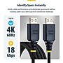 StarTech 6.6 ft. HDMI Cable, Male-to-Male, Black (HDMI2G-FLEX-4K60-2M)~#|#~sp326428992_sc7