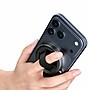 SaharaCase MagSafe-Compatible Phone Grip & Stand with Silicone Finger Strap and Magnetic Adapter Ring, Black (CP01211)~#|#~sp326445662_sc7