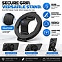 SaharaCase MagSafe-Compatible Phone Grip & Stand with Silicone Finger Strap and Magnetic Adapter Ring, Black (CP01211)~#|#~sp326445682_sc7