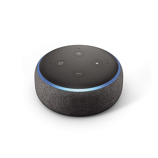 Bluetooth Wireless Echo Dot (3rd Generation), Charcoal