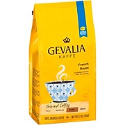 Gevalia Kaffe French Roast Coffee, Dark Roast, 12 oz. Bag (GEN04352)