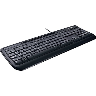 Microsoft 600 Wired Gaming Keyboard, Black (ANB-00001)