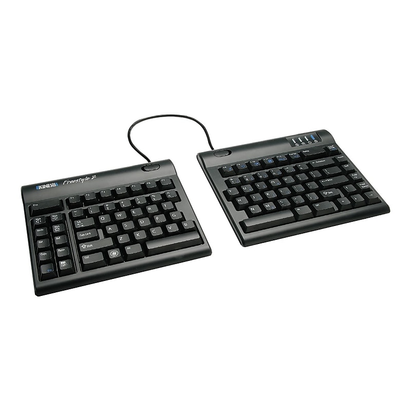 Kinesis Freestyle2 for PC Ergonomic Keyboard, Black (KB800PB-US) image 1