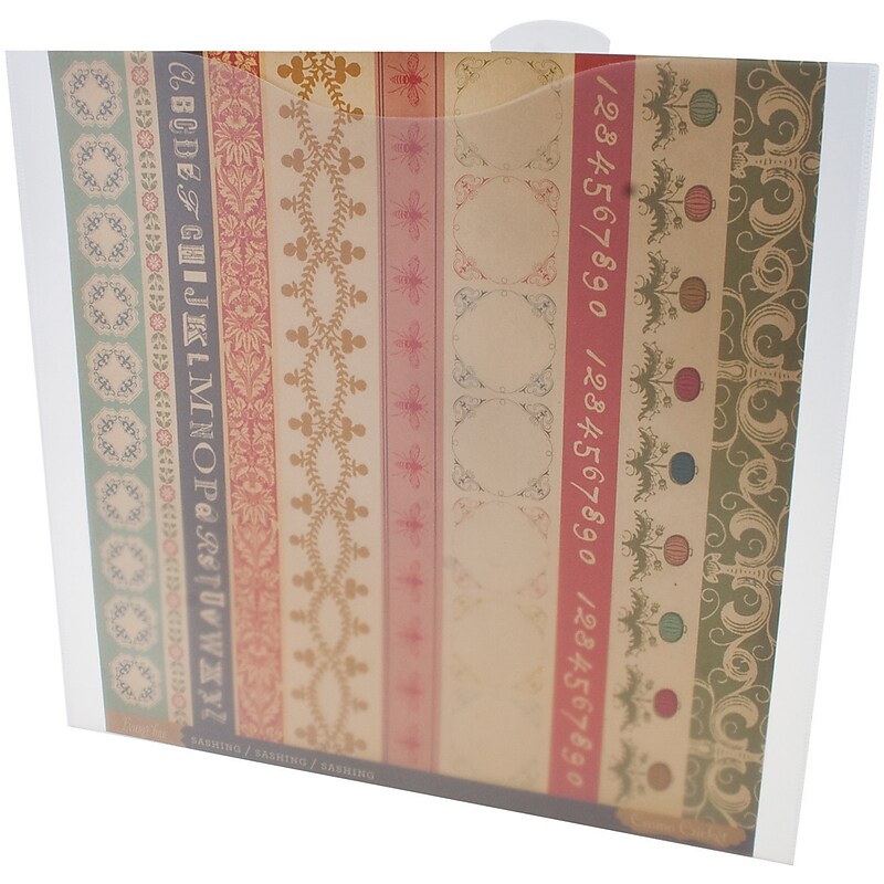 Advantus 12.75" x 13" Storage Studios Paper Files with Tabbed Dividers & Labels, 3/Pkg (CH92602) image 1