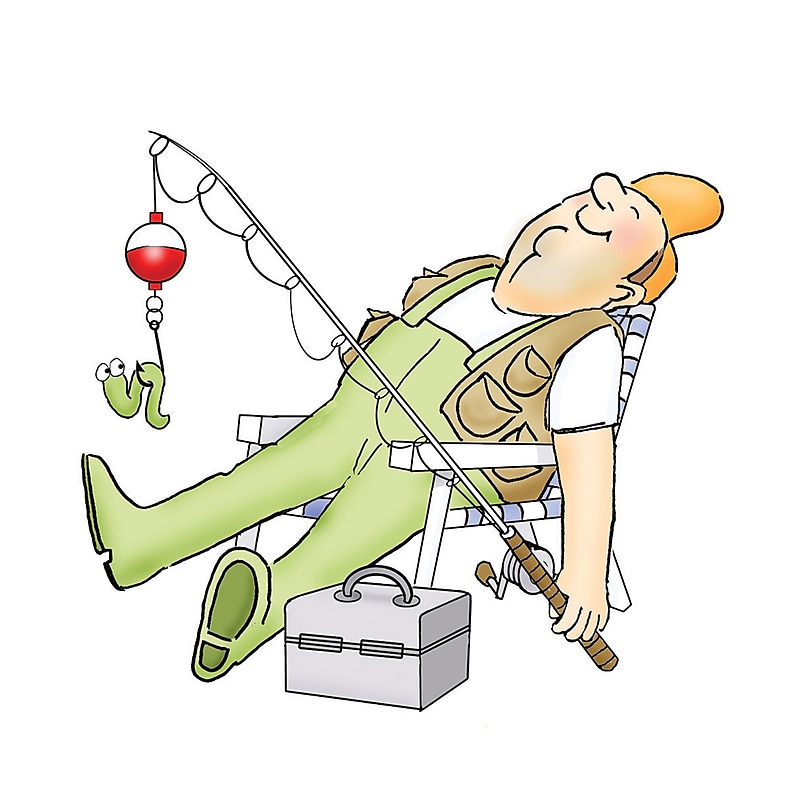 Art Impressions People Catching Z's Cling Rubber Stamp (T4156) image 1