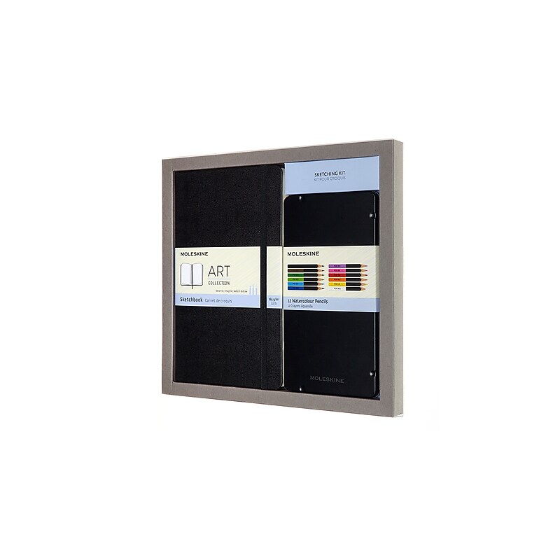 Moleskine Art Collection Drawing Kit, Black (620404) image 1