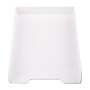 JAM Paper Stackable Paper Trays, White, Desktop Document, Letter & File Organizer Tray, 2/Pack (344WHA)~#|#~sp33565480_sc7