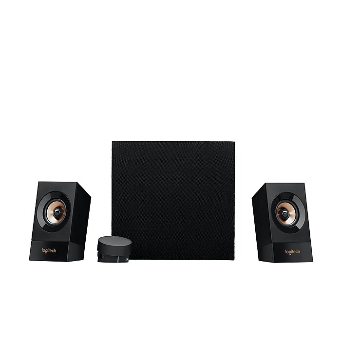 Logitech Z533 Computer Speaker System, Black (980-001053) | Staples