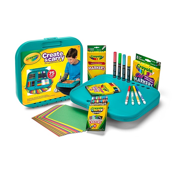 CrayolaCreate N' Carry 75-Piece Case (04-6814) | Staples