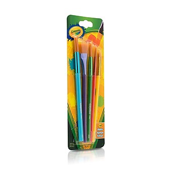 Crayola Arts and Craft Brush Set , 5/Pack (05-3506)