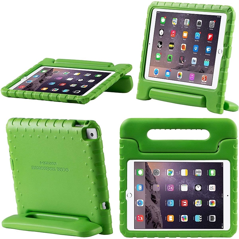 i-Blason ArmorBox Kiddo Series Protective Case for Apple iPad 9.7 Case 2018/2017, Green (IPAD17-9.7-K-GN) image 1