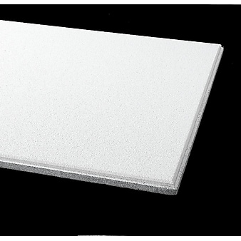 Armstrong Ultima Beveled Tegular 2'x2' White Ceiling Tile, 12 Count (1912A)